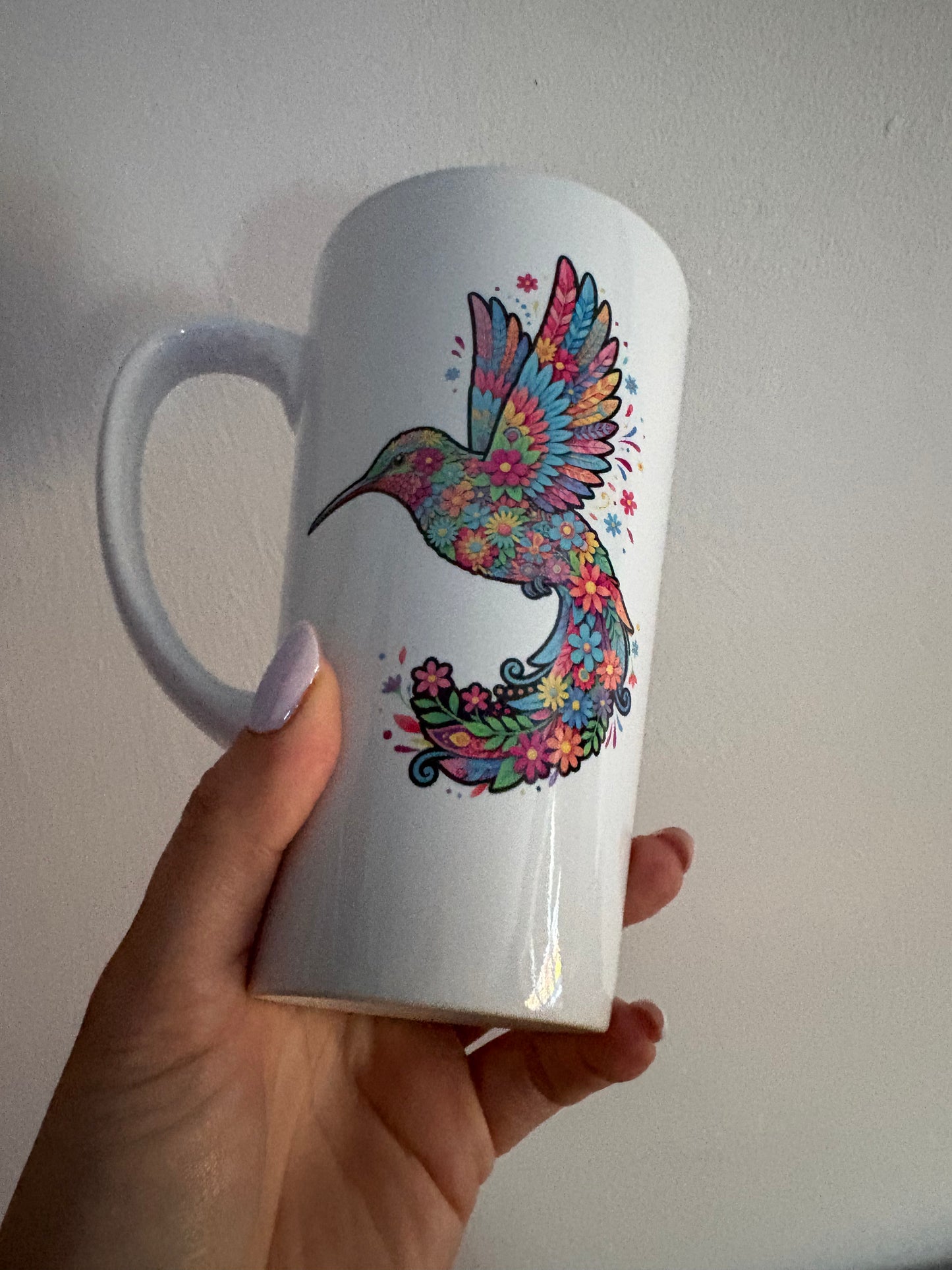 Hummingbird - Latte Mug