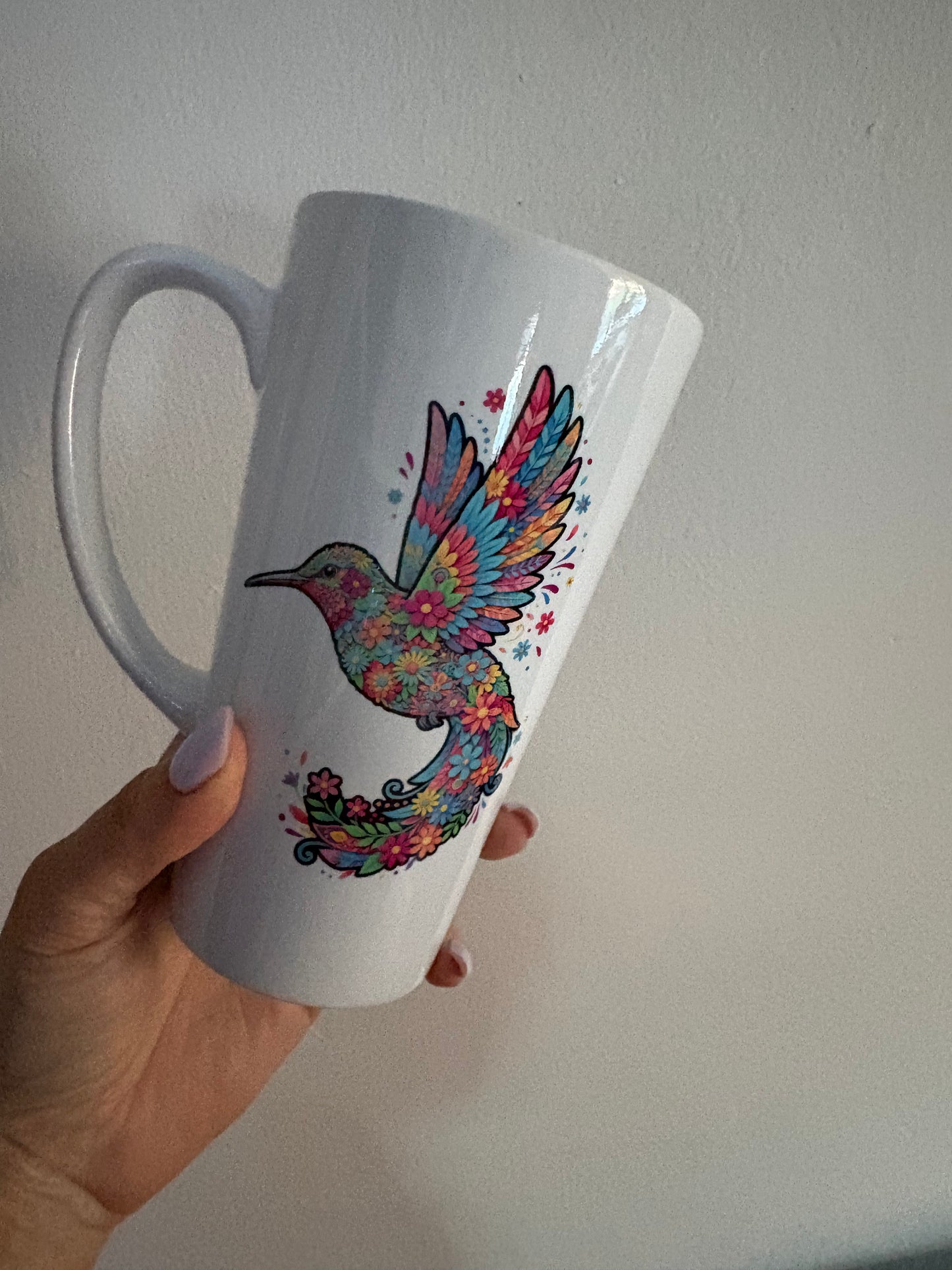 Hummingbird - Latte Mug