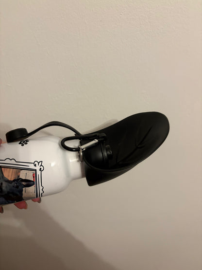 Dog walking bottle