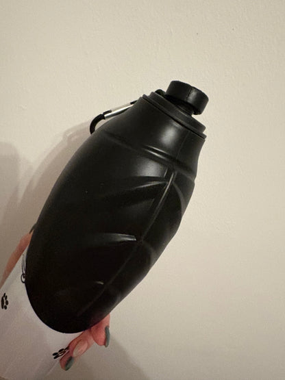Dog walking bottle