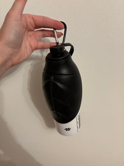 Dog walking bottle