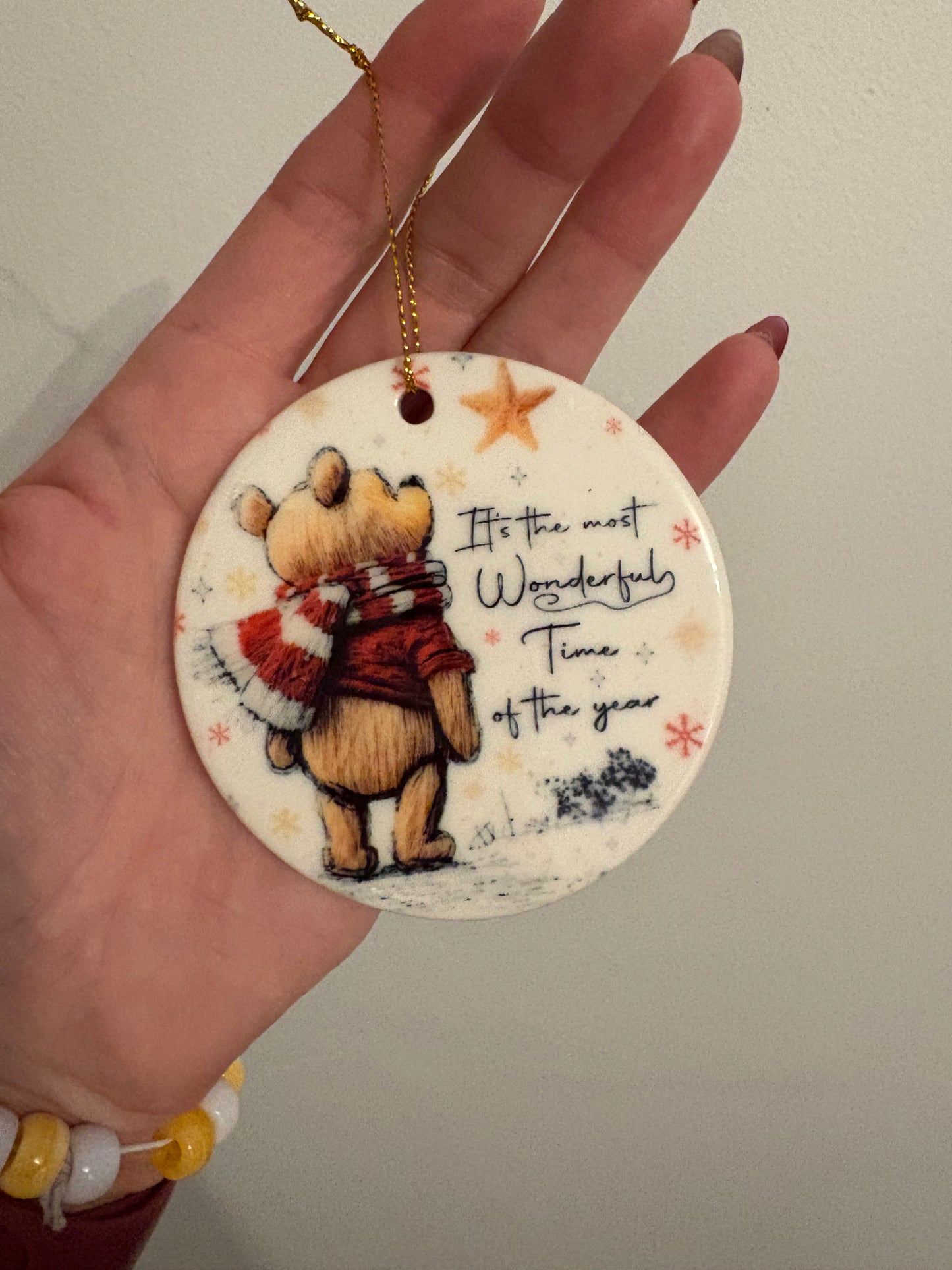 Pooh bear wonderful time of the year