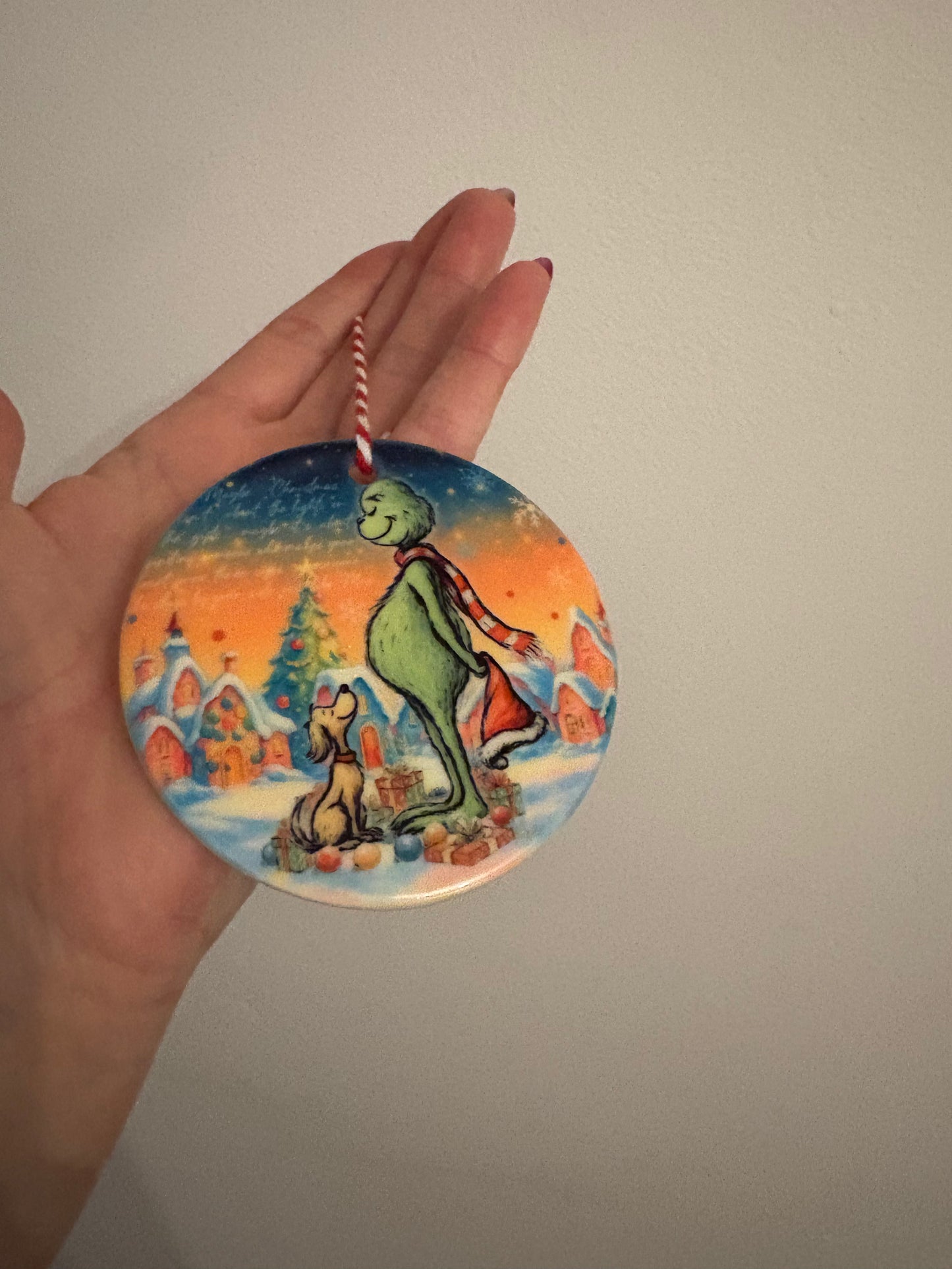 Grinch ornament