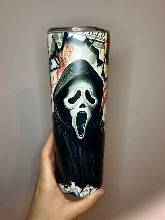 Ghost Face 1 (Tumbler 20oz)