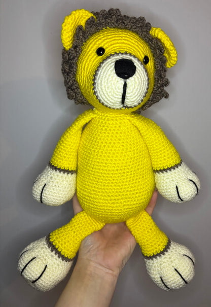 Larry The Lion (Crochet Toy)