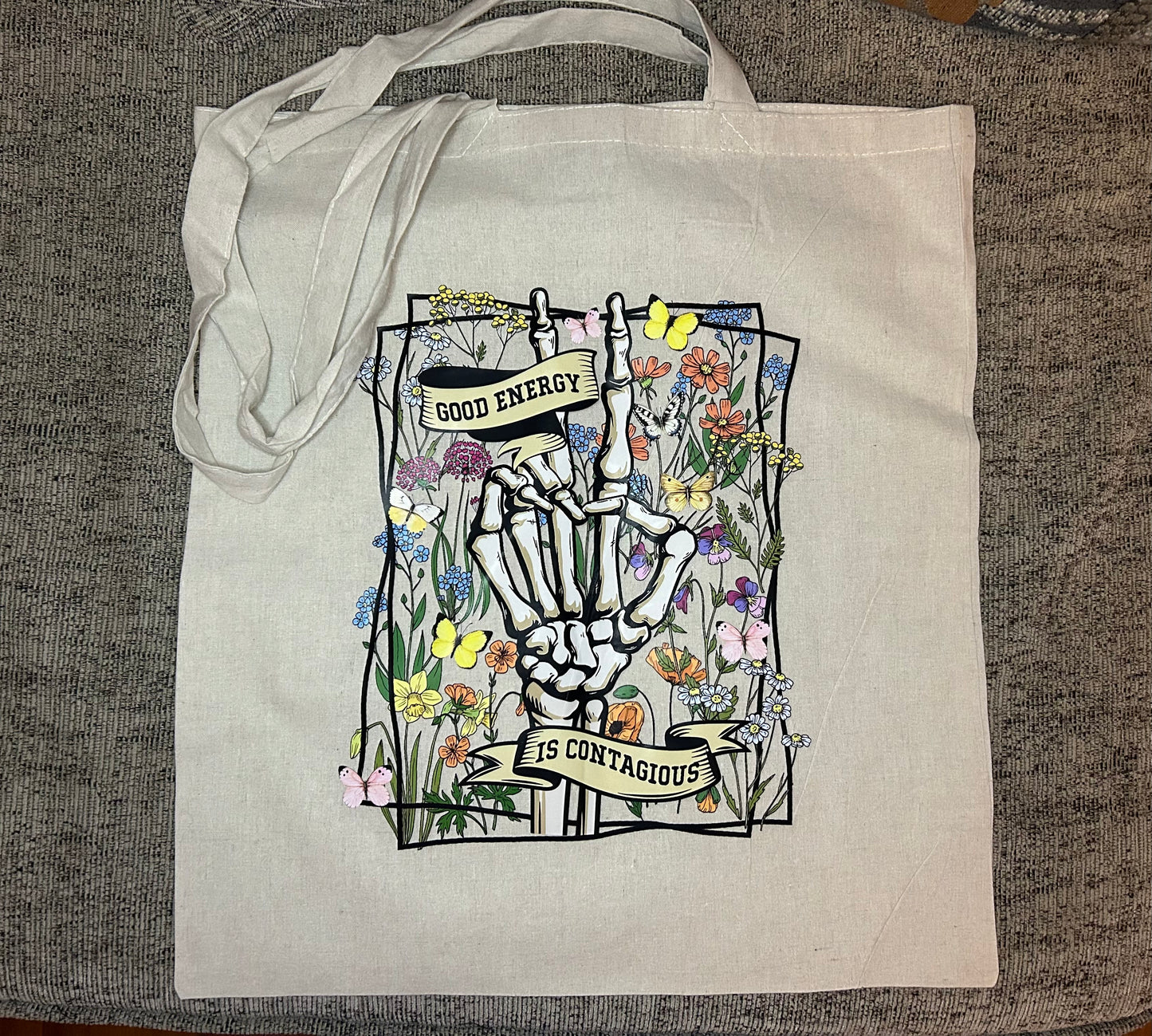 Long handled tote bag