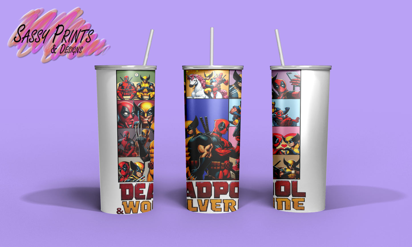 20oz Marvel Tumblers