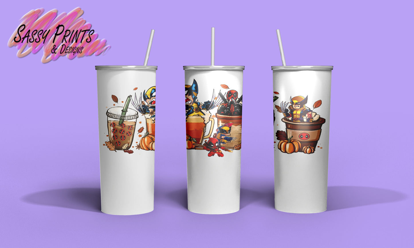 20oz Marvel Tumblers