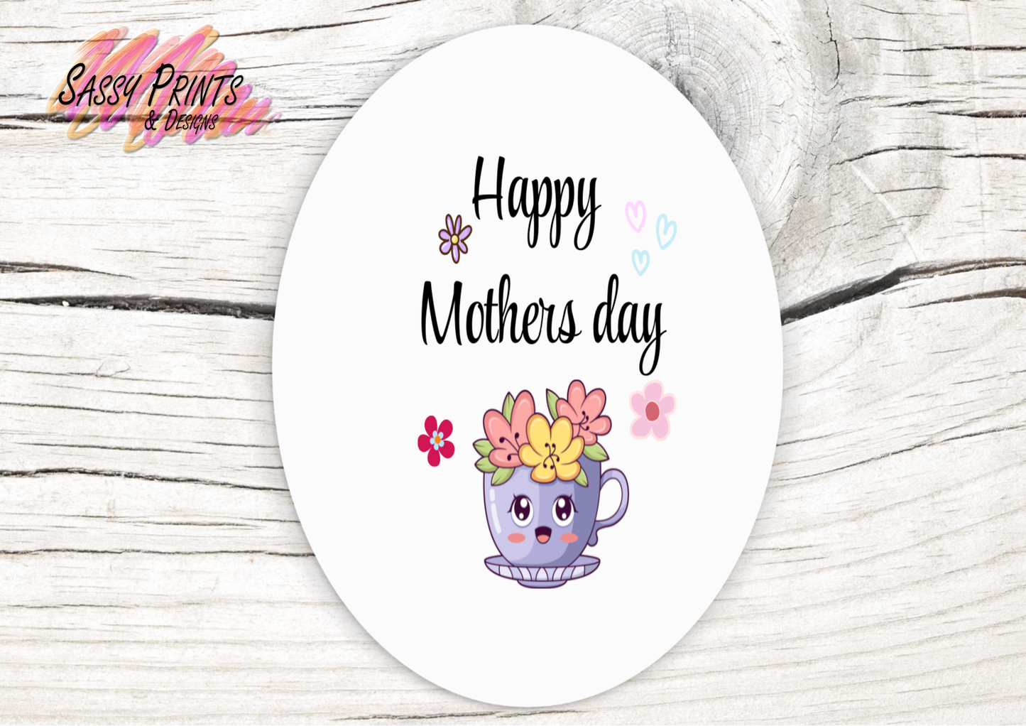 Mothers day (Ceramic Coaster)