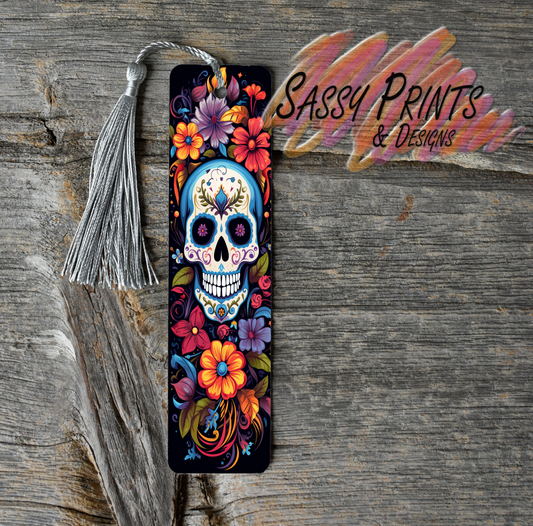 Calavera Skull (Aluminium Bookmark)