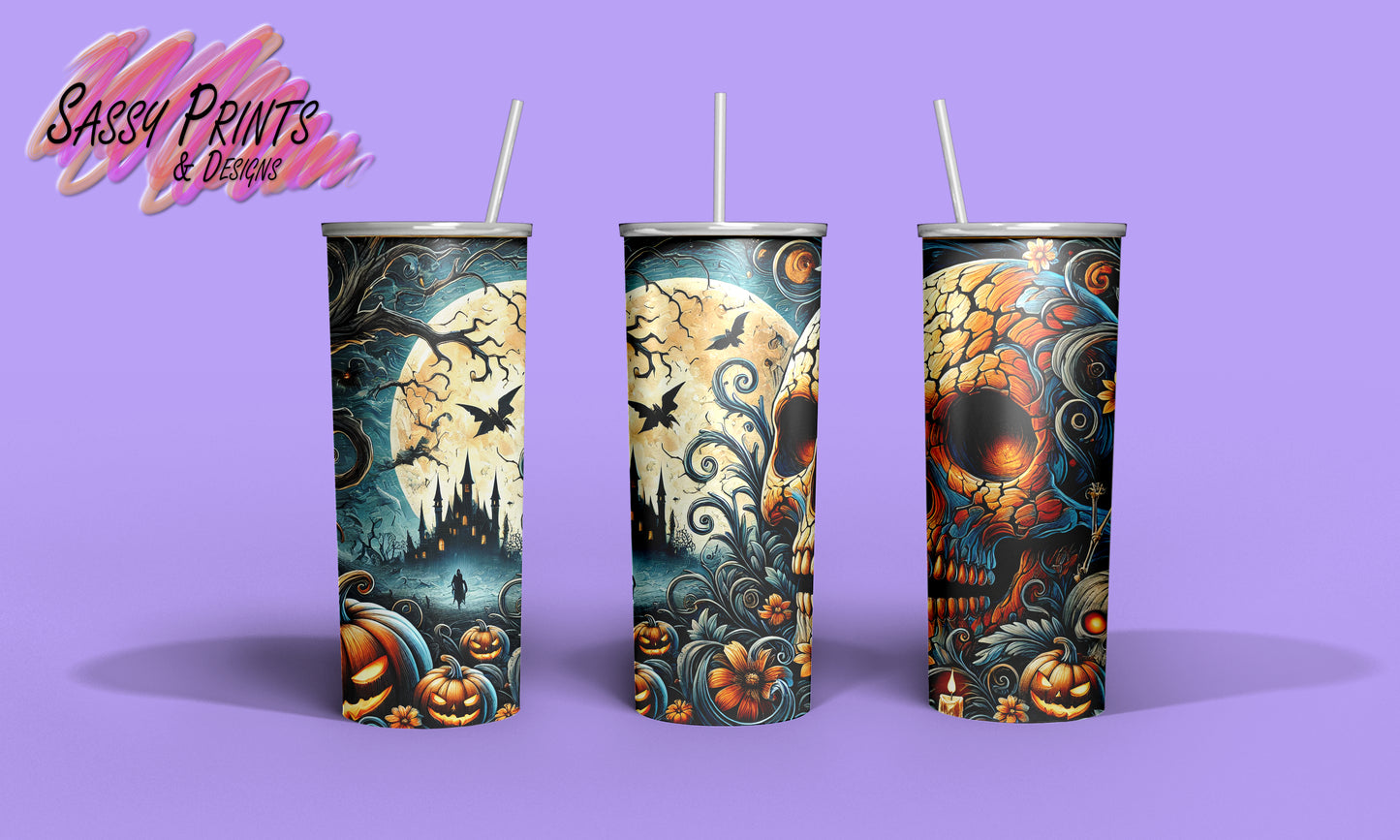 20oz Skull Tumblers