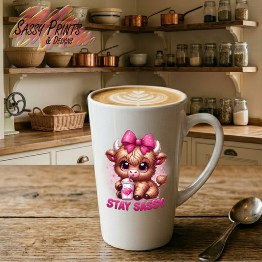 Latte mug - Stay sassy