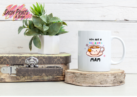 Tea-riffic Mam (Mug)