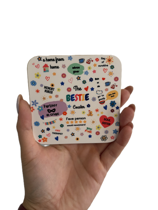 Bestie's Coaster - MDF