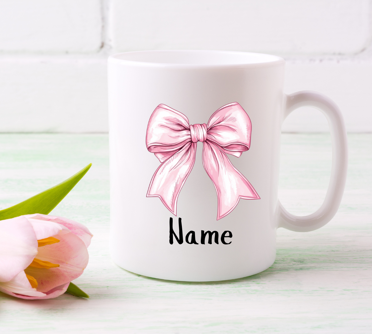 Pink bow