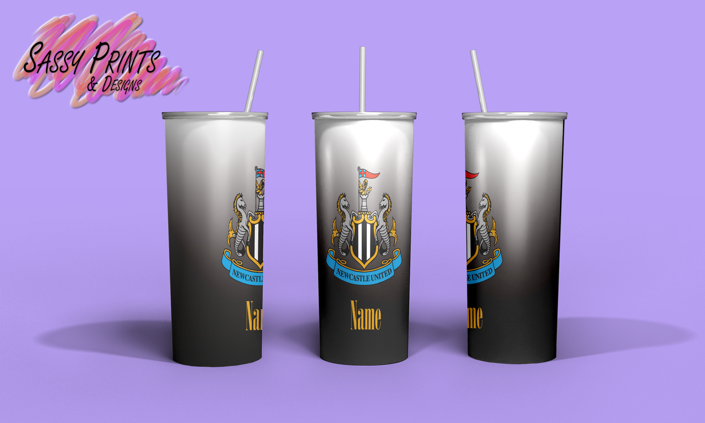 Football Badge: Newcastle United (Tumbler 20oz)