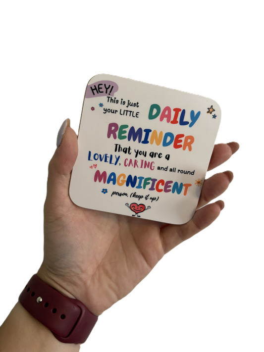 Daily reminder - MDF