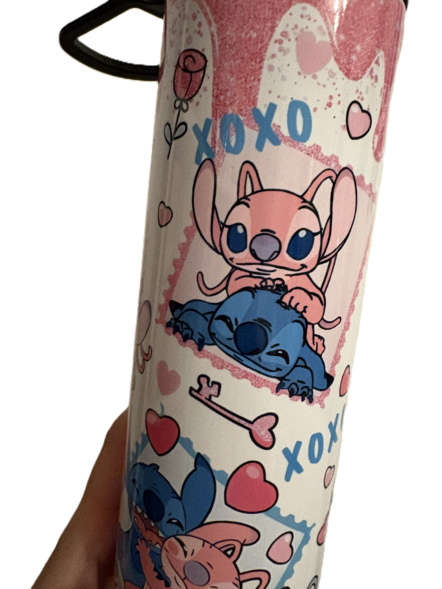 pretty pink sports tumbler