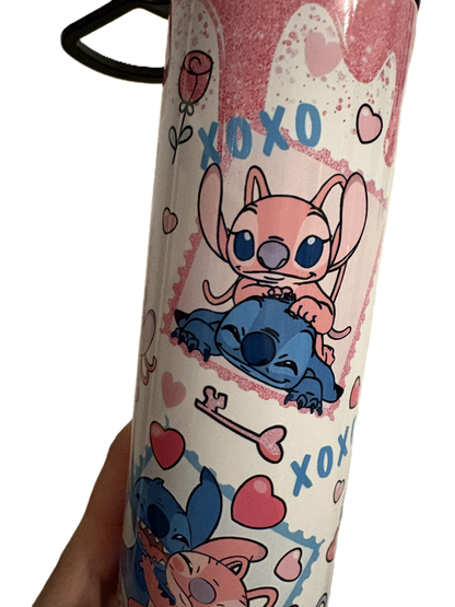 pretty pink sports tumbler